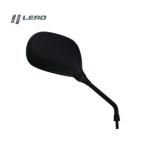 リード工業 角型 バイク用 右ミラー逆ネジタイプ ブラック SY-8G