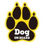 東洋マーク製作所 バイク・カーステッカー DOG ON BOARD マグネット DO-2