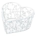  тросик корзина Heart type белый 89-75WH