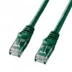 サンワサプライ カテゴリ6UTPLANケーブル 1m グリーン LA-Y6-01G