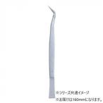 美鈴 精密ピンセット(先曲) 160mm 862