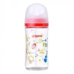 Pigeon(ピジョン) 母乳実感哺乳びん 240ml ガラス Music 412580