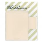 ナカバヤシ マグポケットシール アイボリー DMS-LW