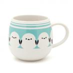 三郷陶器 シマエナガ マグカップ(ならんで) 6832-12