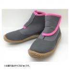 アトムワークス nomodoワークシューズ M グレー/ピンク NMD502_M