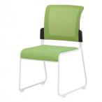 藤沢工業(TOKIO) ミーティングチェア MCR-2 グリーン