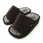 オクムラ With つま先立にFIT ダイエットスリッパ BK(ブラック) Mサイズ NWAA7904BK