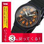 Yahoo! Yahoo!ショッピング(ヤフー ショッピング)腕時計 メンズ カシオ CASIO クオーツ メンズ 腕時計 MQ-71-4B ブラック/オレンジ ブラック ステンレス（ケース） 樹脂（ベルト）