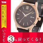腕時計 メンズ トモラ TOMORA TOKYO ラバーベルト クオーツ メンズ 腕時計 T-1605-PBR ブラウン ブラウン
