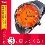 腕時計 メンズ ミッシェルジョルダン MICHEL JURDAIN 腕時計 メンズ MJ-7700-BK-OR-BK MICHEL JURDAIN SPORT クォーツ オレンジ ブラック
