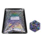 DIY MASTER Rainbow lame flakes fine pattern 1mm 500g