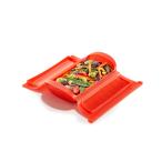 ショッピングルクエ ルクエ スチームケース レギュラーサイズ トマト スペイン製 62036