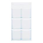 saki настенный карман прозрачный размер :W300xH575mm