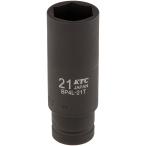京都機械工具(KTC) 12.7mm (1/2インチ) インパクトレンチ ソケット (ディープ薄肉) 21mm BP4L21TP