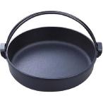 岩鋳 Iwachu すき焼き鍋 南部ツル付26 黒焼付 内径26cm IH対応 南部鉄器 20039