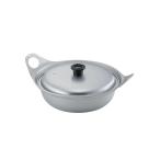  передний река металл промышленность место .. кастрюля серебряный примерно 24×18.5×8cm, емкость :0.7L