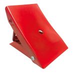 エマーソン(Emerson) 折りたたみ式タイヤストッパー 1個入り 赤色 スチール製 軽自動車・普通乗用車・RV車・1BOX車対応 EM-353