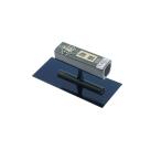 金長 角鏝 油焼 0.5mm厚 黒塗角柄 リベットレス 120mm