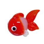  four Cart симпатичный ручная работа стекло умение ..... золотая рыбка ширина :24 общая длина :16mm