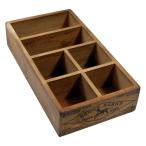  Dulton дерево box Wooden organizer box (H522NT)