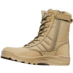 (K-JOY) милитари ботинки Tacty karu ботинки камуфляж rider ботинки рабочая обувь обувь боковой молния скумбиря ge(41 примерно 25.5cm, TAN