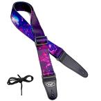 Bestgle гитара подтяжки симпатичный гитара ремешок гитара основа akogi для ремешок длина регулировка возможность фиолетовый гитара сопутствующие предметы гитара ремешок 