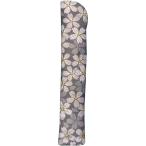 まつみ工芸 扇子入れ 22cm 金襴 グレー