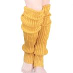  гетры длинный .... ребристый 60cm длинный обратная сторона ворсистый 10 цвет горчица [Ralowdia]