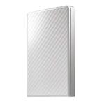 I-O DATA USB 3.1 Gen 1 соответствует портативный жесткий диск [ высокая скорость kak легкий ] керамика белый 2TB HDPT-UTS2W