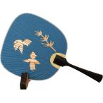  соль видеть .. веер "uchiwa" бобы столица ( золотая рыбка ) 11.5×19.5cm в коробке установить есть S3508