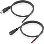 Mauknci DC Jack мужской женский DC источник питания соединительный кабель 0.5m DC коннектор 5.5mm×2.1mm максимальный 5A 1 пара ввод 