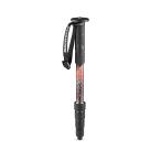 マンフロット(Manfrotto) Element MII レッド アルミニウム一脚 5段式 ツイストロック 最大15kg プロ仕様 ポータブル MM