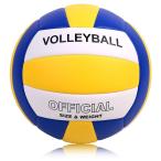 TGM волейбол 5 номер лампочка легкий одобренный мяч салон уличный тренировка для мяч начинающий для женщин в общем * университет * средняя школа ( синий, белый, желтый )