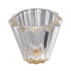  Aoyama стекло стекло маленький есть маленькая миска примерно 6cm золотой сделано в Японии AMG-CA-P116G