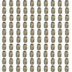 A'sTool インサートナット 埋め込み ねじ込み ナット 木工 六角穴 DIY つば無し 100個 M4 M6 M8 (M4)