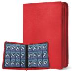 PAKESI Star Card карта файл 12 карман 480 шт. входит PU карта сиденье . другой карта . сборник .. Star Card коллекция файл ( красный 