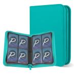 PAKESI Star Card карта файл 4 карман 160 шт. входит PU карта сиденье . другой карта . сборник .. Star Card коллекция файл ( бледно-голубой 