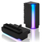 EZDIY-FAB ATX 24 булавка 90 раз источник питания коннектор 5V3 булавка ARGB женский из мужской 