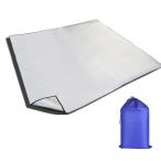 HWSHOW アルミシート 銀マット キャンプ用 アルミマット 保温 （100/120/150/180/200/250cmｘ200cm） レジャーシー