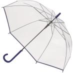 ベーシックスタンダード(Basic Standard) ビニール傘 透明傘 大きい 60cm 耐風 折れにくい グラスファイバー骨 おしゃれ カラフル