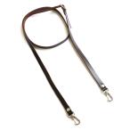  Япония шнур . торговля (Nippon Chuko)NBK натуральная кожа плечо ремешок водоотталкивающая отделка металлические принадлежности серебряный маленький ширина 12mm шоко KT60-S-C