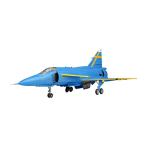 プラッツ/イタレリ 1/48 スウェーデン空軍 JA37 ヤクトビゲン ブルーピーター スウェーデン空軍75周年記念塗装機 プラモデル TPA-25