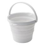  Исэ город глициния (ISETO) складной ведро soft ведро 8 type серый 8L ширина 32.8× глубина 30.0× высота 4.9~22.2cm сделано в Японии жаростойкий 100*C предотвращение бедствий 