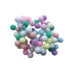  сладости цвет Mix бонбон примерно 1cm 100 шт bon тонн рукоделие эмблема pompon украшение орнамент дисплей .. цвет Natur