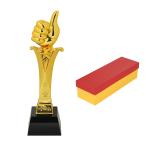 lifactlab. Trophy ... чемпионский кубок награждение родители палец party фирма внутри награждение собрание соревнования специальный с футляром высота примерно 30cm ( Gold )