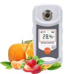  измеритель содержания сахара цифровой фрукты точность ±0.2% Brix0-35% измеритель содержания сахара сахар раз измерительный прибор температура автоматика корректировка IP67 водонепроницаемый защита цифровой измеритель содержания сахара 0~35 раз сахар раз (%) три 