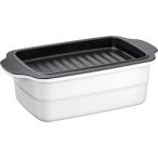  высота дерево металл промышленность небо .. кастрюля прямоугольник * tray есть эмаль 2.3L белый HT-KWT