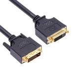 cablecc DVI - DVI 24+1 full pin расположение мужской - женский удлинение кабель DVI-D dual link цифровой видео монитор графика ka