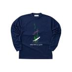 [ Irony z Tokyo ] Street мода [moderato scenic view] Dry Long T-shirts [veto w