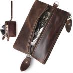  чехол для ключей мужской 4 in 1 карта место хранения машина чехол для ключей чехол для ключей кошелек для мелочи . бардачок натуральная кожа 6 полосный крюк имеется 2. наружный карман кожа ключ-карточка 